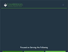Tablet Screenshot of camcapmgt.com